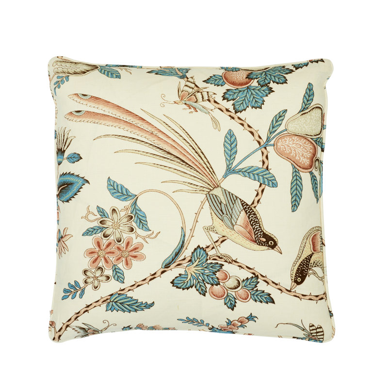 Campagne Pillow, Cream/Green