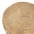 Terran Rustic MGO Wood-Grain Side Table with Tree-Stump Design