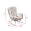 Chaise d'appoint, fauteuil à bascule de salon