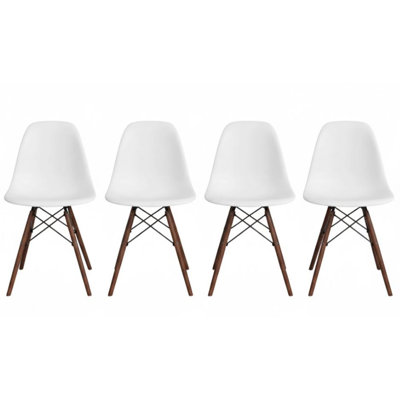 Hawai Plastic Dining Chair (Set Of 4)