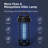 7.48" Waterproof 4000V Mosquito Killer Electronic Insect Fly Trap Bug Zapper for Outdoor and Indoor