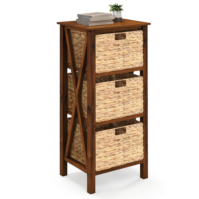 Ambrus 36 cm W Bedside Table