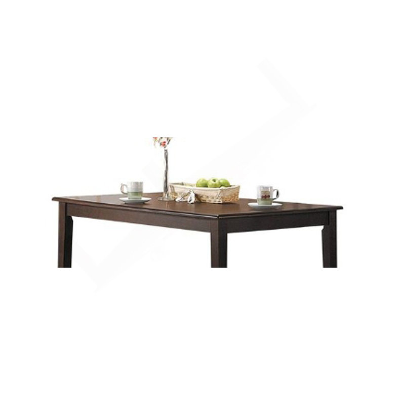 Cardiff Espresso Finish Dining Table