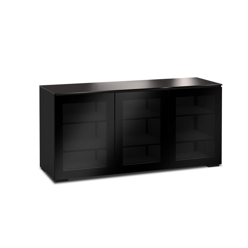 Oslo 236, Black Glass, Speaker Integrated 21"H Triple