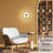 Hunter Amara Crest 1 Light Medium Sconce Wall Light Fixture-131037784