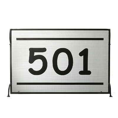 Pare-étincelles à panneau simple 501 personnalisable
