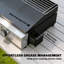 Outsunny 3 Burner Grill Griddle Portable Gas Plancha 7.5 kW Black