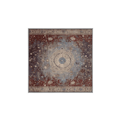Machine Washable Gray Area Rug