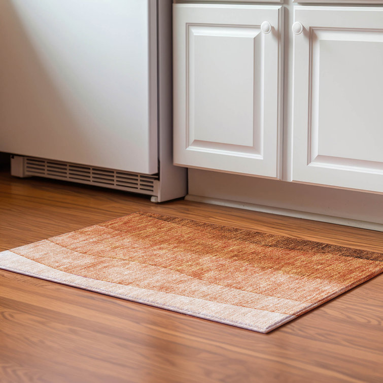 Premium Machine Washable Cerrito Paprika Rug