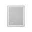Miroir de salle de bain mural à DEL avec lumières Miroir sans cadre avec température de couleur réglable