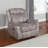 Lawrence Upholstered Tufted Back Glider Recliner-1000162951