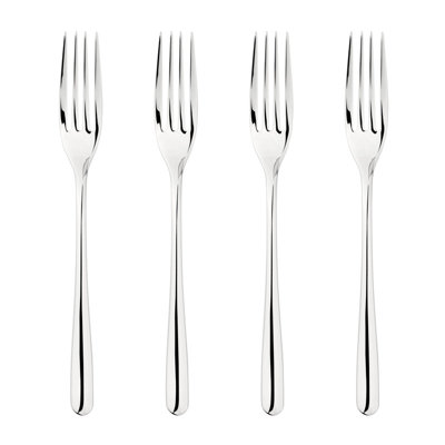 Cutlery Sets Stainless Steel 18/8 Fork 4pc Set Catering Sphere