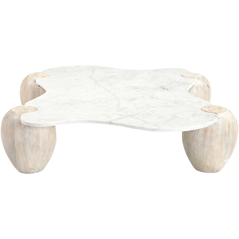 Table basse Liona Danise, Blanc