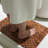 Solid Teak Wood Foldable Shower Mat - Non-slip & Quick Drying Anti-skid Bath Mat