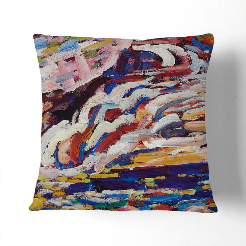 Square Cushion, 40cm W x 40cm D x 15cm D, Black