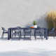 Farrah 118'' Rectangular 8 - Person Outdoor Dining Set