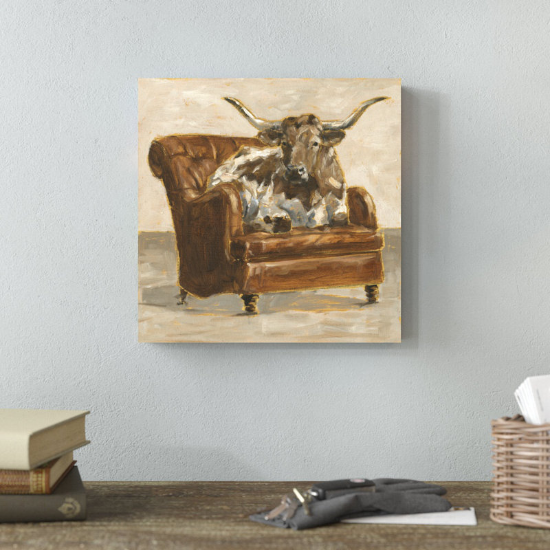 "Refined Comfort I" par Ethan Harper, reproduction d'art sur toile tendue résistante aux rayons UV, H 12 po x l 12 po, Blanc