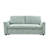 Modern Fabric Loveseat Futon Sofa Couch W/Pullout Bed-1154667983