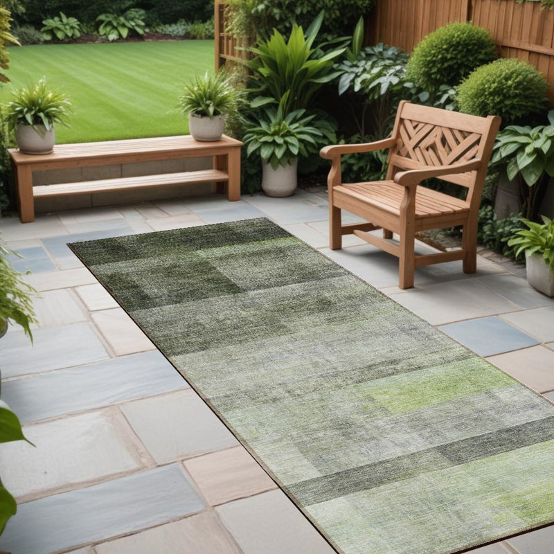 Tapis de couloir d'extérieur 8 pi