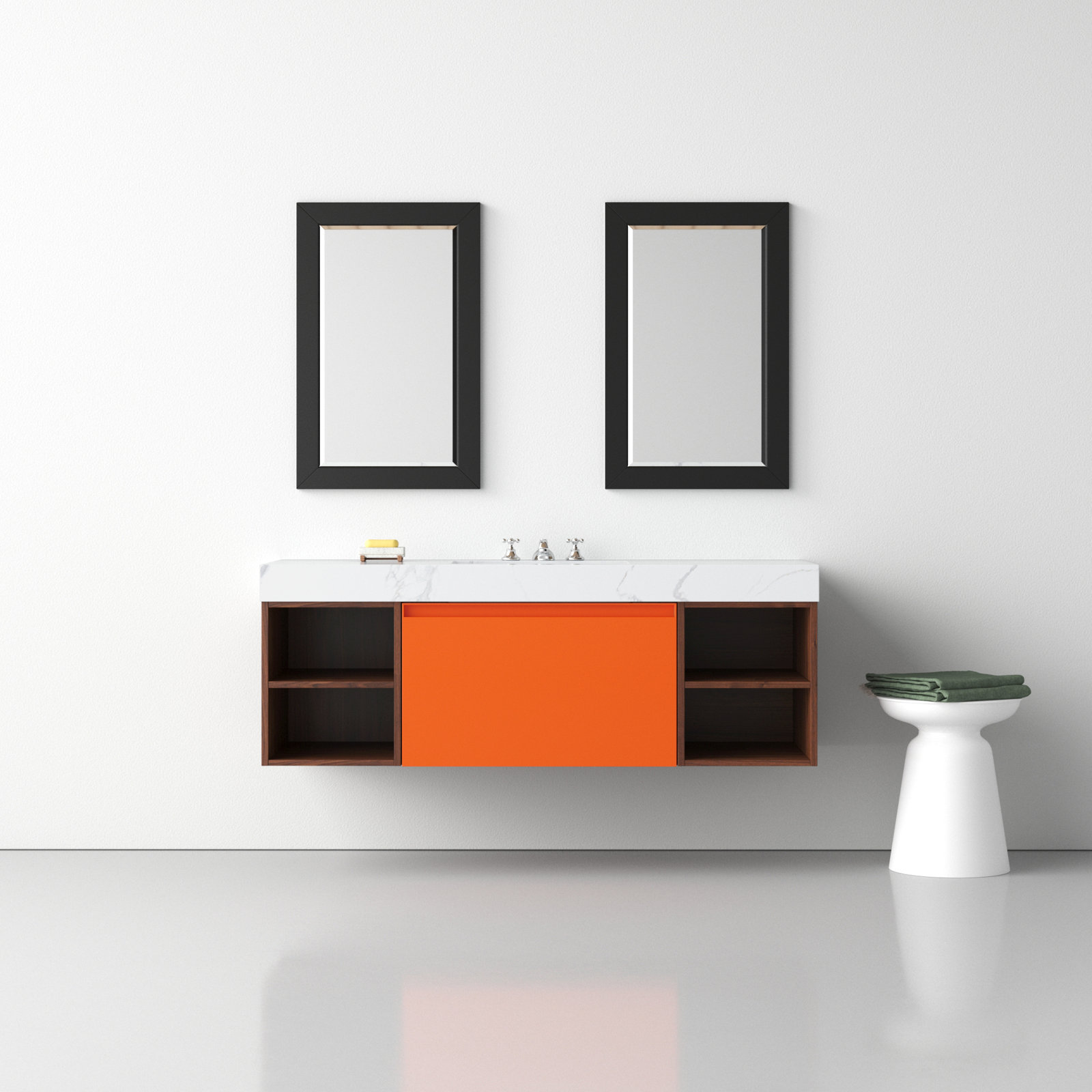 Noam 60" Cedar Single Bathroom Vanity