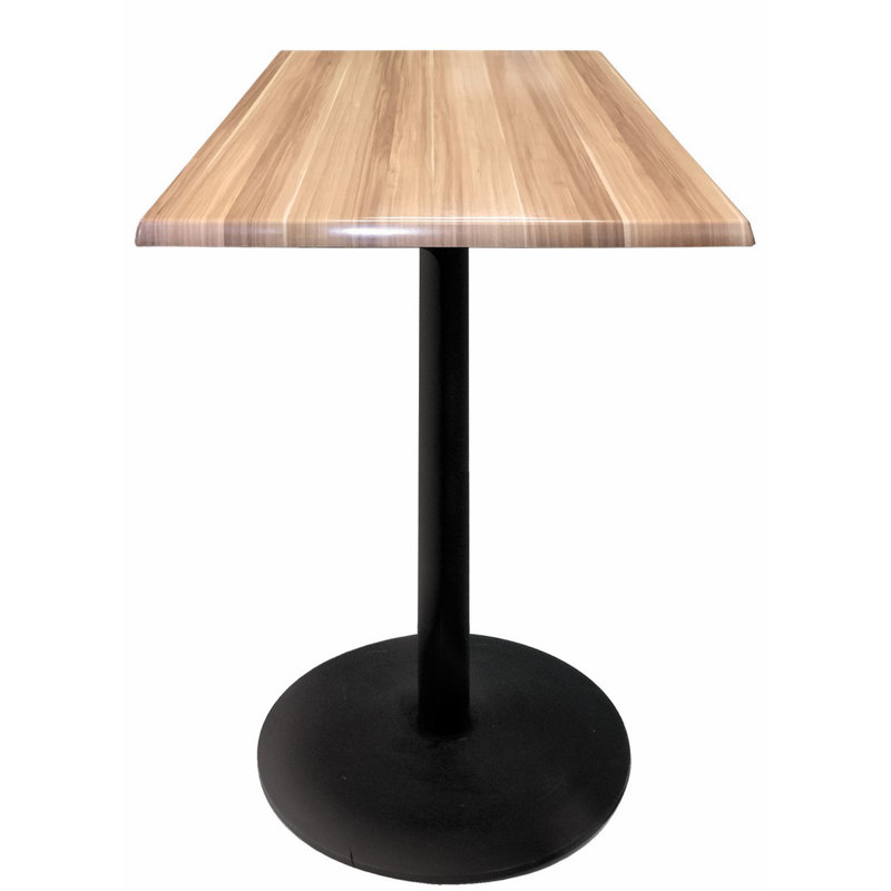 Table de bar en bois manufacturé, Rustique