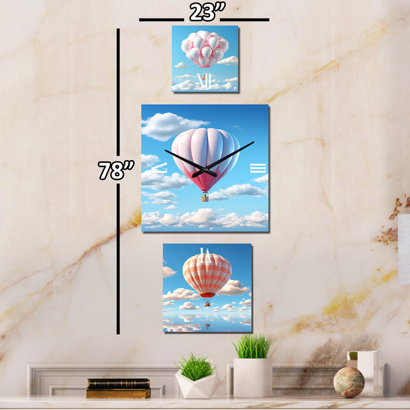 Lyna Metal Wall Clock