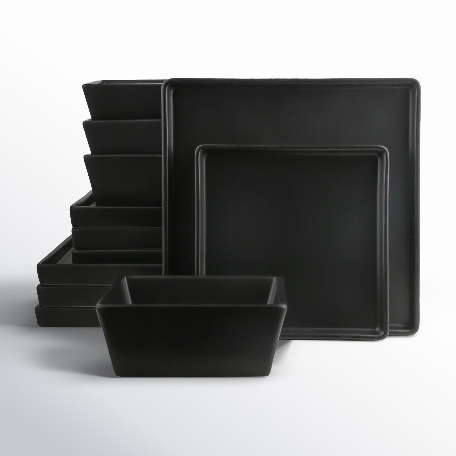 Stone Lain Grace 12-Piece Dinnerware Set Stoneware & Reviews | Wayfair