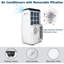 Climatiseur portatif avec déshumidificateur et ventilateur, minuterie 24H, dégivrage automatique, télécommande-113625139