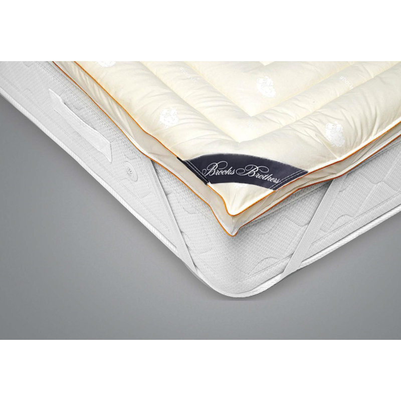 Surmatelas en laine Red Barrel Studio®
