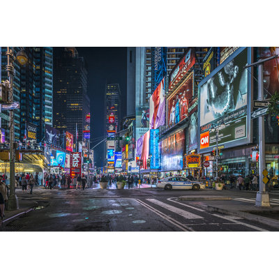 Gerahmtes Poster Time Square