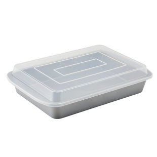 AirBake by WearEver Natural Oblong Baking Pan with Cover