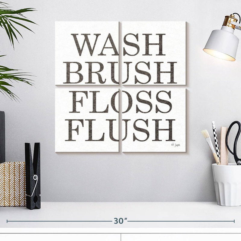 Tergel Wash Brush Floss, H 18 po x l 18 po