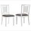 Ensemble de 2 chaises de salle à manger Pratto