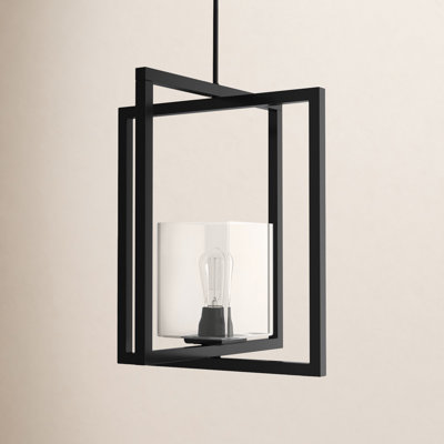 Aya Single Light Glass Dimmable Pendant