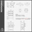 Meuble-lavabo simple 20 po avec comptoir en céramique Brodnax-1815341506