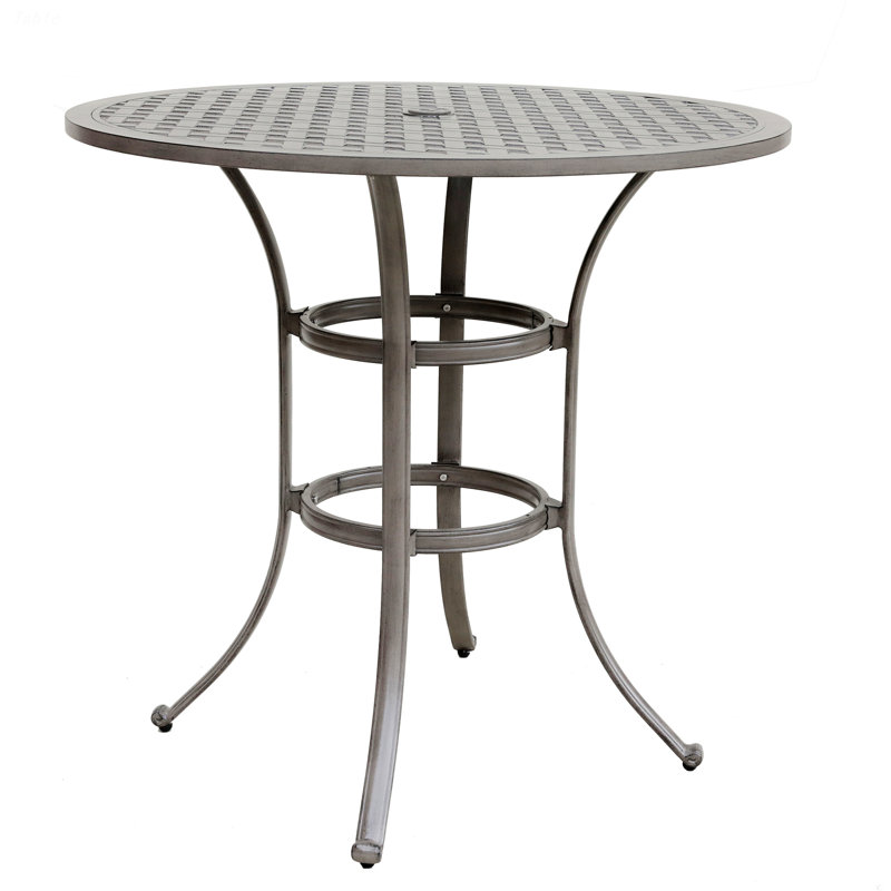 Table de bar ronde, table d'extérieur