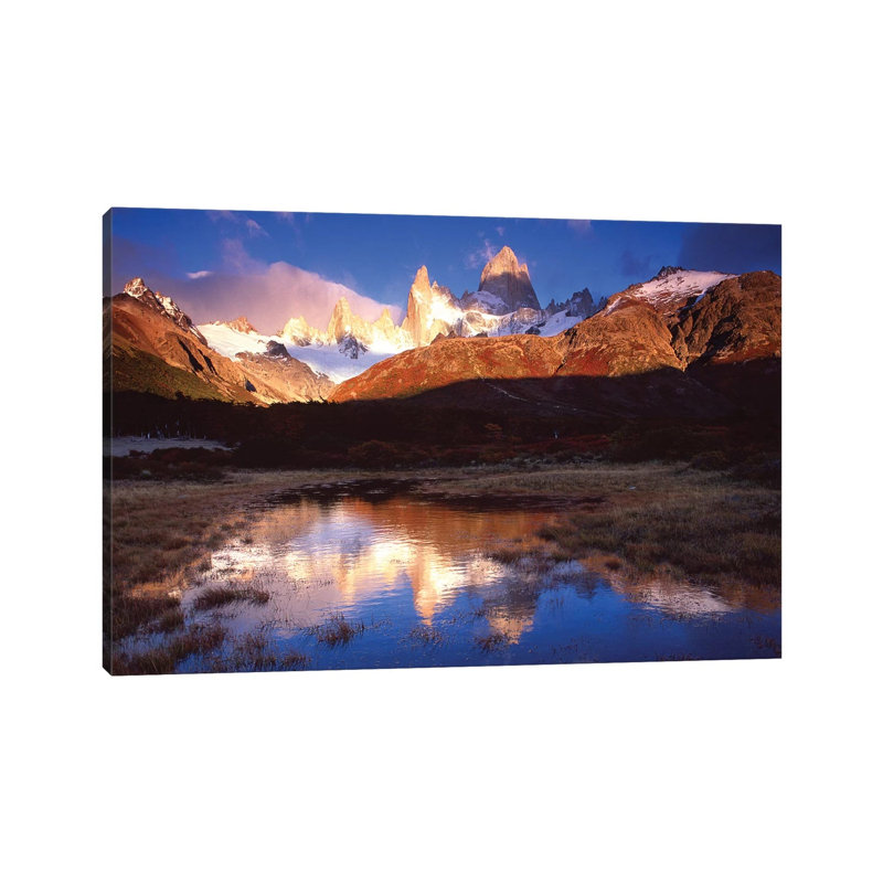 Monte Fitzroy II by Gareth McCormack - Wrapped Canvas Print, 20.32 cm H x 30.48 cm W