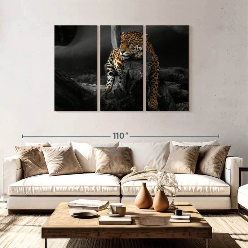 Brampt Pop Jaguar, 48" H x 74" W