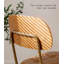 Home Modern Minimalist Art Vintage Backrest Dining Chair