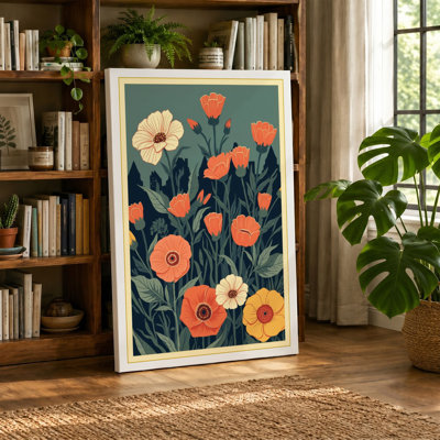 Autumn Cluster Botanical - Wrapped Canvas