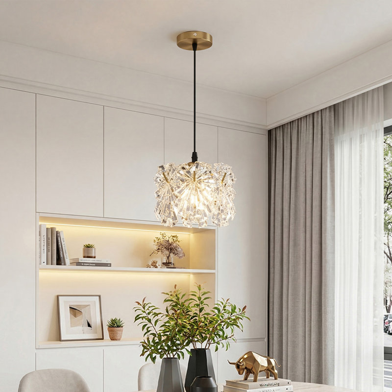 1 - Light Natural Chandelier Pendant