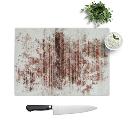 Autumn Forest Vol.7 Watercolour Chopping Board
