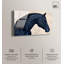 Décoration murale en acrylique Blue Horse II par Art Remedy, prête à être accrochée-1135694849