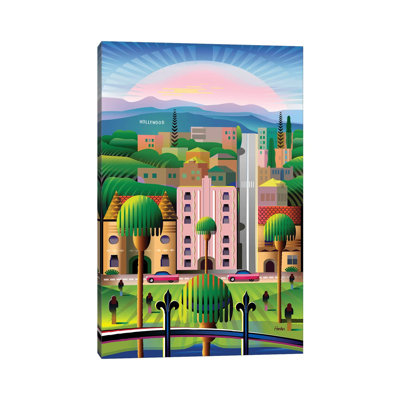 " Hollywood " by Charles Harker Painting Print