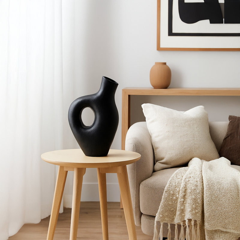 Himoon Handmade Aluminum Table Vase