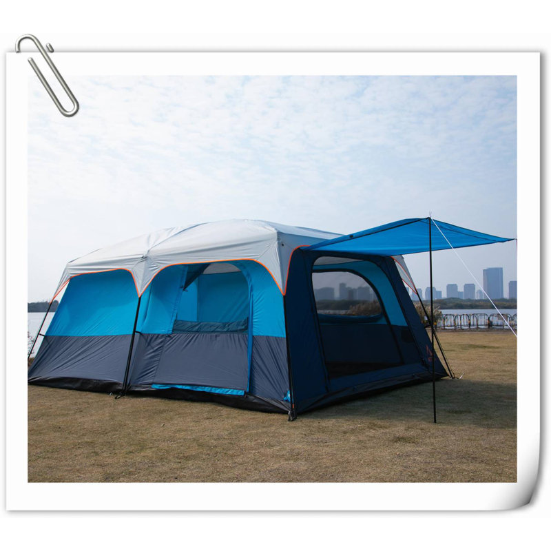 Tente pour 11 personnes, Bleu