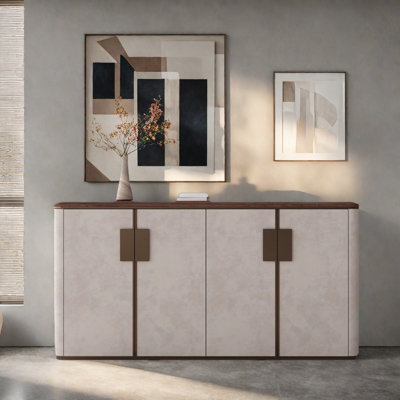 Italian Style Light Luxury And Simple Sideboard