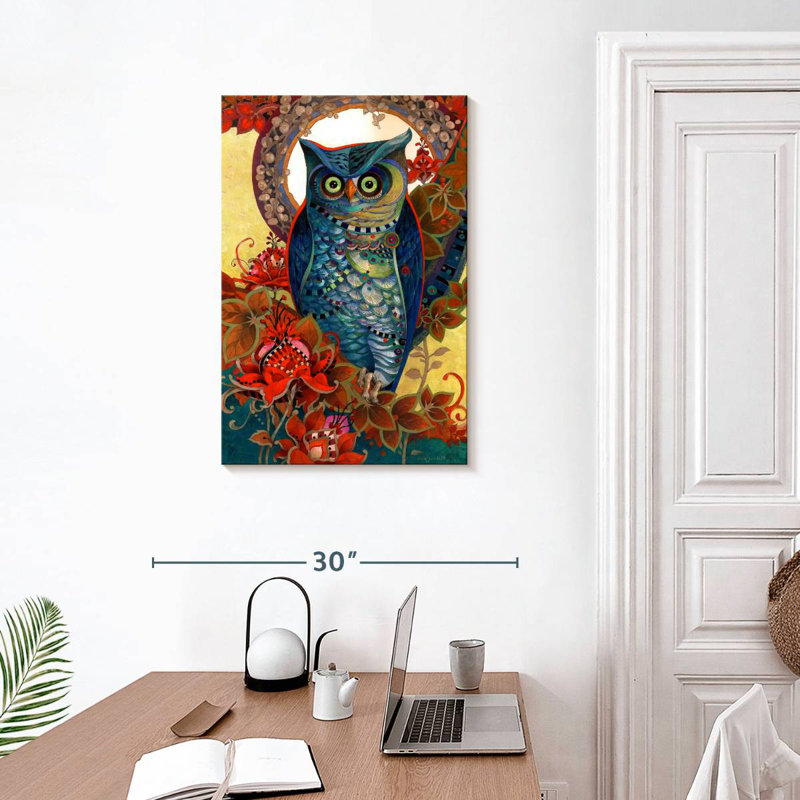 Brampt Owl Hoot, 30" H x 20" W