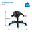 Adjustable Height Ergonomic Stool with Removable Casters/Wheels