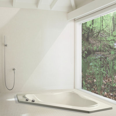 MTI Solutions Drop in Soaking Acrylic Bathtub